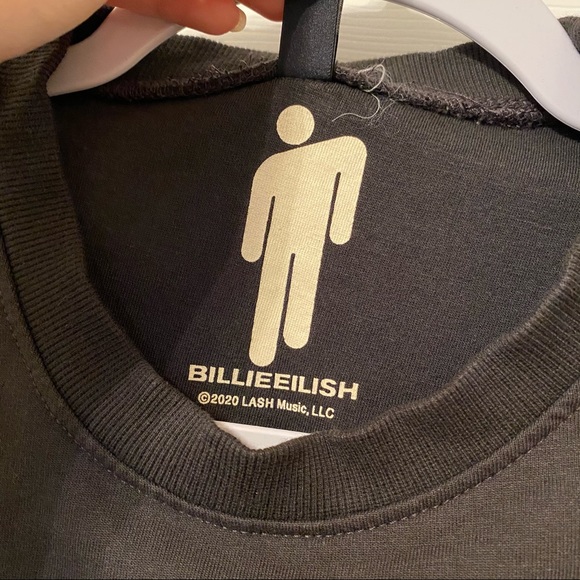 Billie Eilish oversized H&M Divided long sleeve tee - Picture 3 of 7